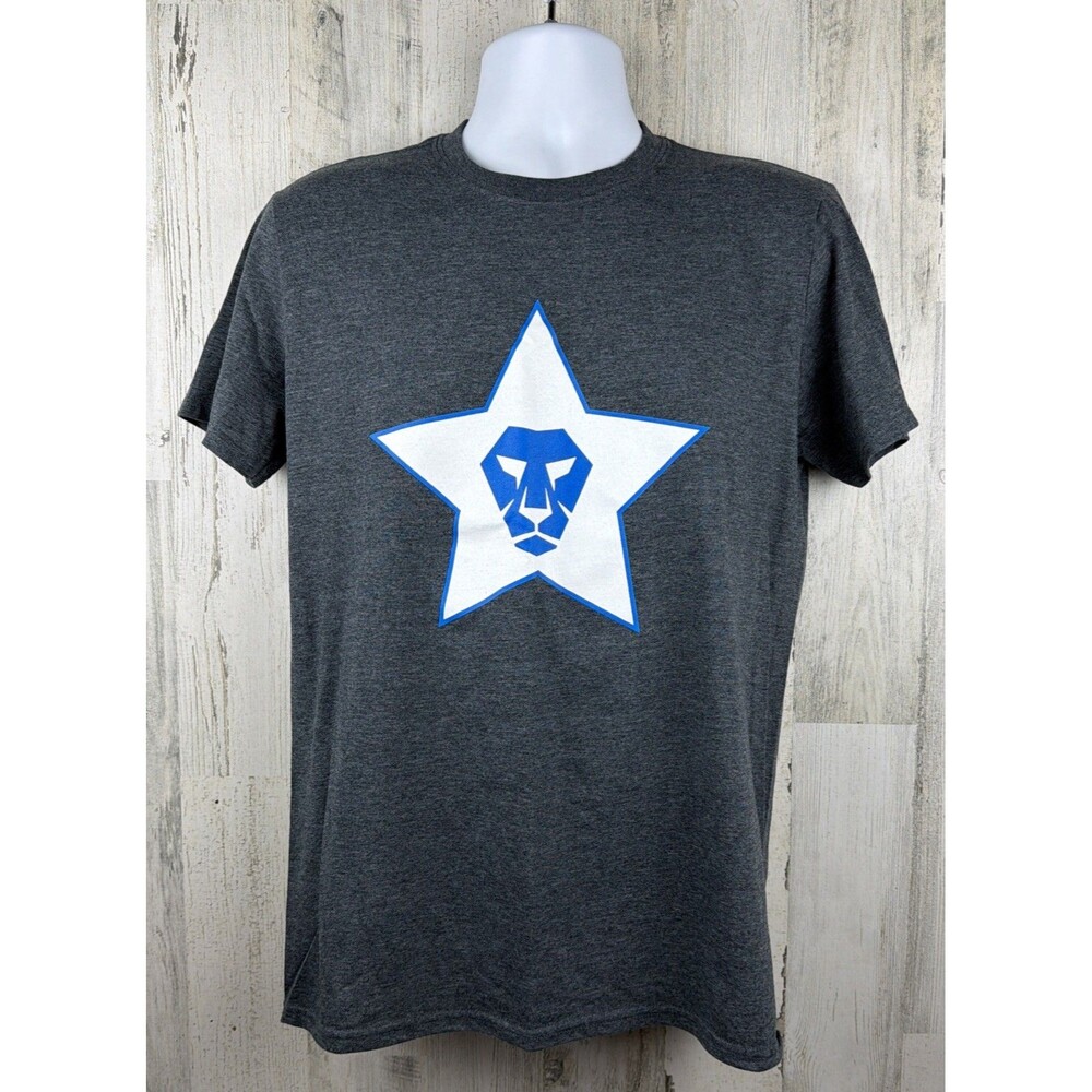 ANS Performance Rave Magic Lion Star Bodybuilding Workout T-Shirt Medium